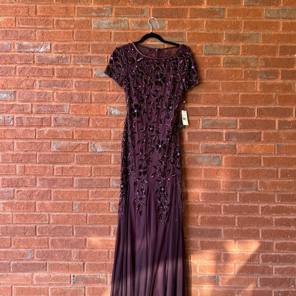 Adrianna Papell Beaded Gown - Picture 3 of 7